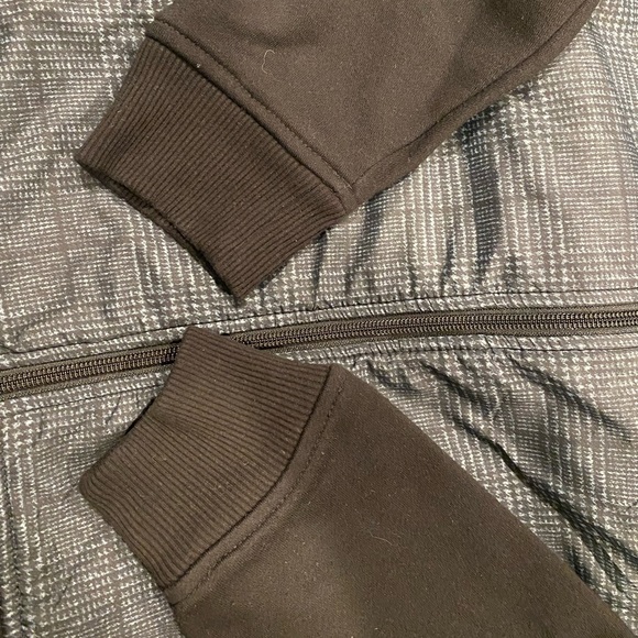 **LIKE NEW** TOMMY HILFIGER Blue & Black Bomber Jacket. Size M - Picture 7 of 7